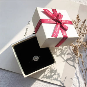 Red Butterfly Jewelry Box Organizer Necklace Rings Earrings Bag