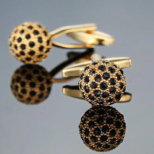 Crystal Ball Cufflinks for Men