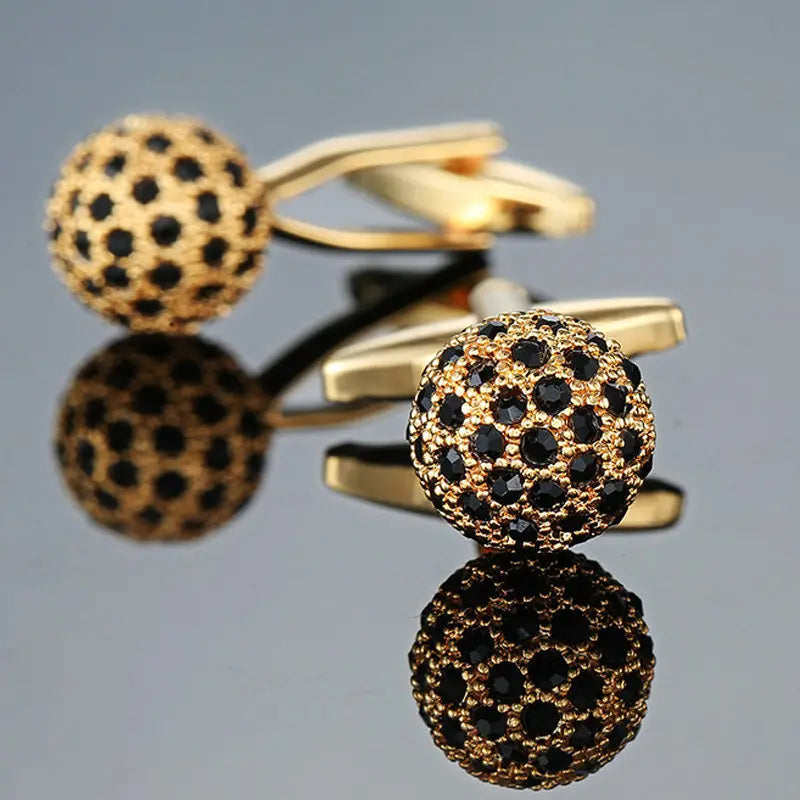 Crystal Ball Cufflinks for Men