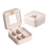 Flannel Jewelry Case Gift Box Necklace Earring Display Multi-Color