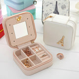 Flannel Jewelry Case Gift Box Necklace Earring Display Multi-Color