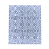 Round Pendant Silicone Resin Mold for Jewelry Making DIY Crafts