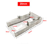 Rubber Jewelry Casting Mould Frame 20mm 25mm 30mm Silica Gel Liquid Mold