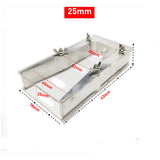 Rubber Jewelry Casting Mould Frame 20mm 25mm 30mm Silica Gel Liquid Mold