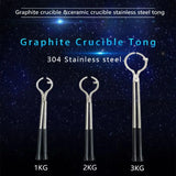 2KG Melting Tong for Graphite Crucible, Jewelry Casting Tool