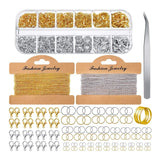 Jewelry Chains, 1000 Jump Rings, 40 Lobster Clasps Set