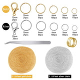Jewelry Chains, 1000 Jump Rings, 40 Lobster Clasps Set