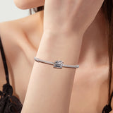 S925 Mother's Sterling Dangle Charms Bracelet
