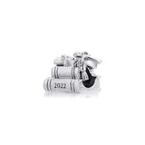 S925 Mother's Sterling Dangle Charms Bracelet
