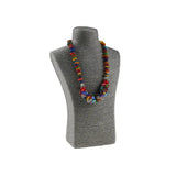 Wood Jewelry Display Necklace Stand Organizer