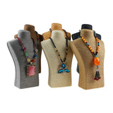 Wood Jewelry Display Necklace Stand Organizer