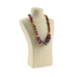 Wood Jewelry Display Necklace Stand Organizer