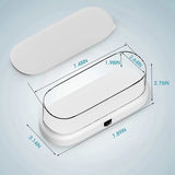 Mini Ultrasonic Cleaner For Jewelry,Glasses,Rings,Coin,Watch