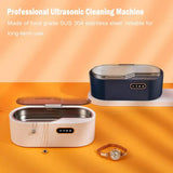 450ML Ultrasonic Jewelry Cleaner Professional Cleaning Machine