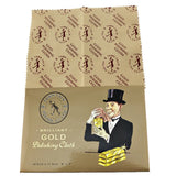 Jewelry Cleaning Polishing Cloth Buckskin Velvet Sterling Silver Platinu