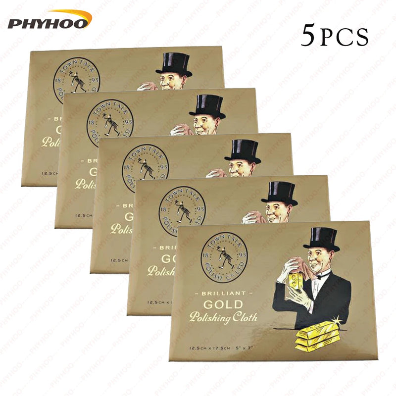 Jewelry Cleaning Polishing Cloth Buckskin Velvet Sterling Silver Platinum