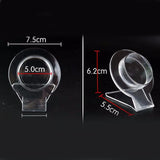 Acrylic Stand Bangle Bracelet Display Rack Watch Holder 10pcs
