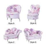 Dollhouse Furniture Jewelry Couch Sofa Box for Cufflinks