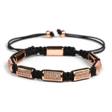 Crown Charms Macrame Beads Bracelet for Men & Women