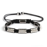 Crown Charms Macrame Beads Bracelet for Men & Women
