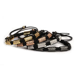 Crown Charms Macrame Beads Bracelet for Men & Women