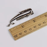 Men's Tie Bar Clasp Clip Pin Anchors Feather