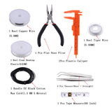 Jewelry DIY Making Kit Metal Parts Set for Beading Necklace Bracelet Earring
