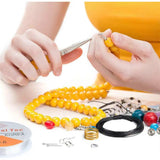 Jewelry DIY Making Kit Metal Parts Set for Beading Necklace Bracelet Earring