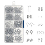 Jewelry DIY Making Kit Metal Parts Set for Beading Necklace Bracelet Earring