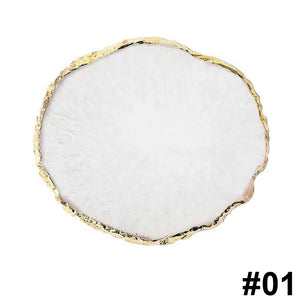 Resin Agate Piece Display Board for Jewelry and Nail Art