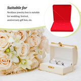 Jewelry Display Box Necklace Tray Holder Pendant Showcase Wedding