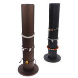 PVC Jewelry Display Rack Coffee Colors