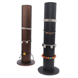 PVC Jewelry Display Rack Coffee Colors