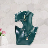 Resin Jewelry Display Bust Countertop Showcase Organizer