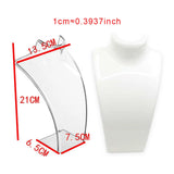 Acrylic Jewelry Display Stand Necklace Earrings Holder
