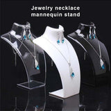 Jewelry Display Bust Model Necklace Organizer Holder Rack Stand