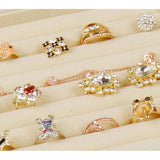 Jewelry Display Casket Ring Box Case for Jewlery