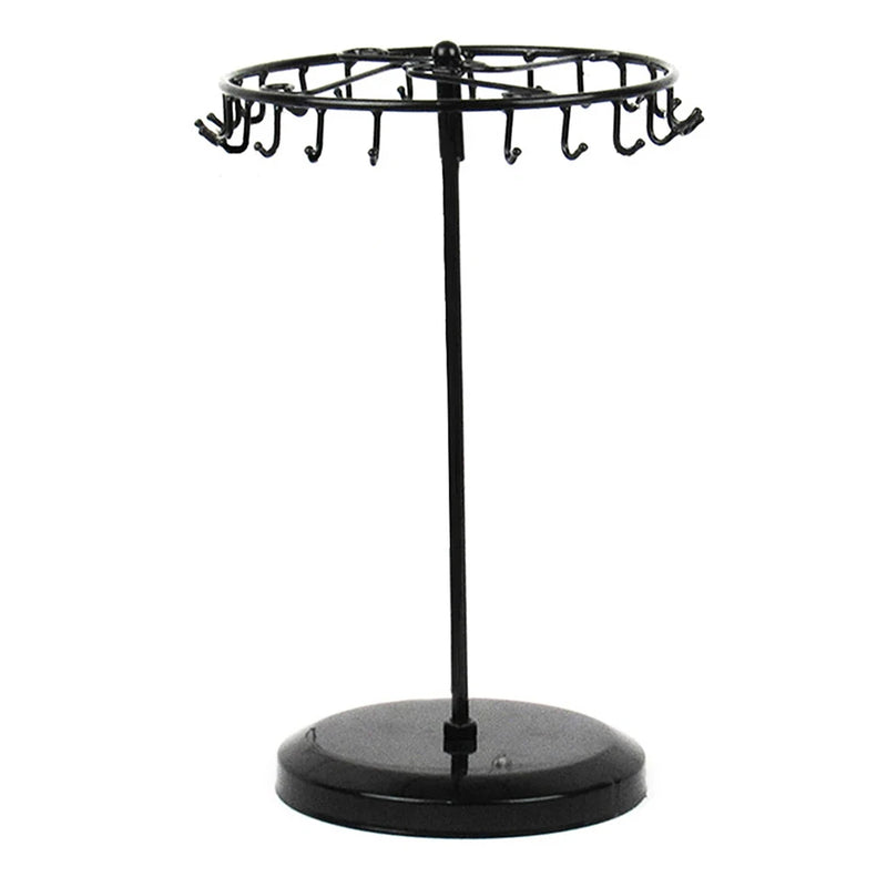 Jewelry Display Holder with 23 Hooks Organizer Rack Stand