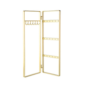 Foldable Bracelet Organizer Stand Shelf Jewelry Display Holder