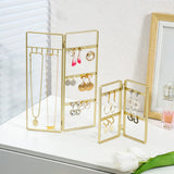 Foldable Bracelet Organizer Stand Shelf Jewelry Display Holder