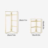 Foldable Bracelet Organizer Stand Shelf Jewelry Display Holder