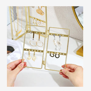 Foldable Necklace Pendants Stand Shelf