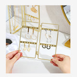 Foldable Necklace Pendants Stand Shelf