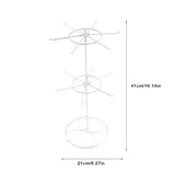 Rotating Jewelry Display Holder Rack Organizer Stand