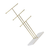 Metal Jewelry Display Holder with Tray