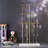 Metal Jewelry Display Holder with Tray