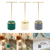 Metal Tabletop Jewelry Holder for Bracelets and Necklaces