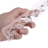 Wall Hanging Jewelry Organizer, 12 in 1 Hooks Earring Ring Necklace Holder