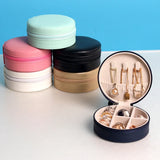 Travel Jewelry Box Organizer Necklace Earrings Rings Display Mini