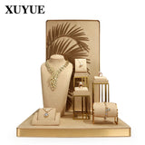 Jewelry Display Props Necklace Stand Earrings Ring Pendant Window Props